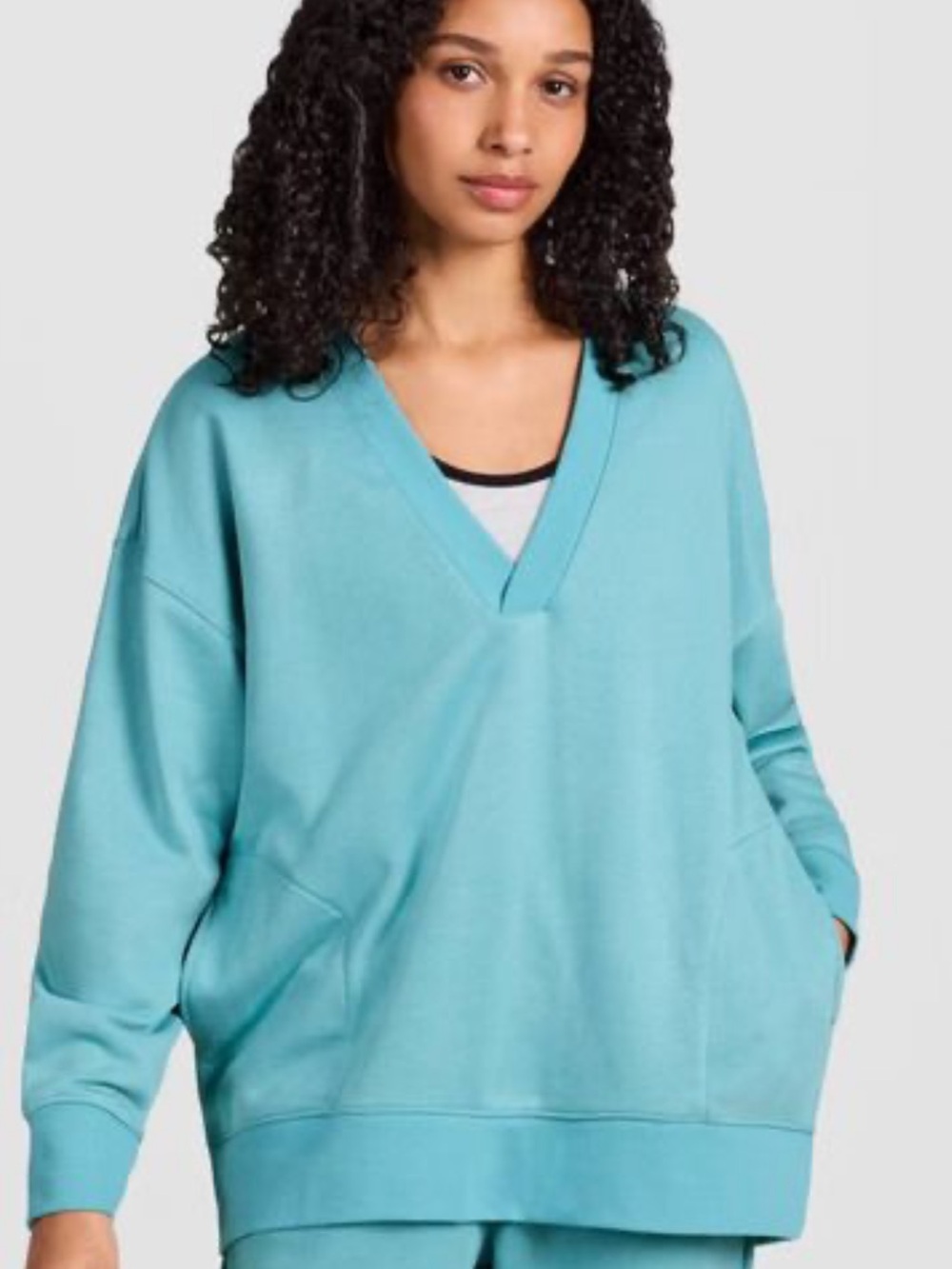 Champion Oversized Plus Size Long-sleeve, relaxed-fit Sweatshirt 1X  NWT